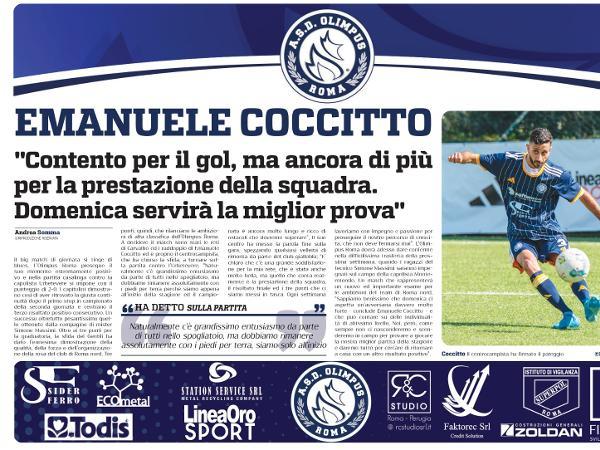 L'intervista ad Emanuele Coccitto su Gazzetta Regionale