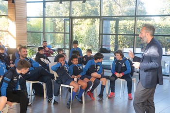 La Scuola Calcio Blues a lezione dal Dr. Puzzilli