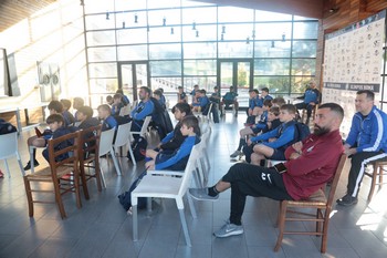 La Scuola Calcio Blues a lezione dal Dr. Puzzilli