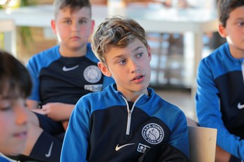 La Scuola Calcio Blues a lezione dal Dr. Puzzilli