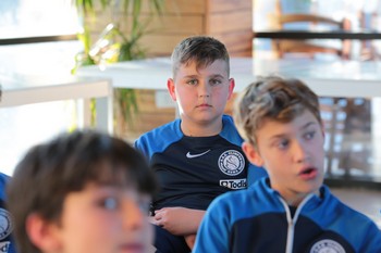 La Scuola Calcio Blues a lezione dal Dr. Puzzilli