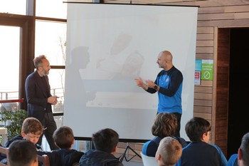 La Scuola Calcio Blues a lezione dal Dr. Puzzilli