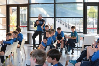 La Scuola Calcio Blues a lezione dal Dr. Puzzilli